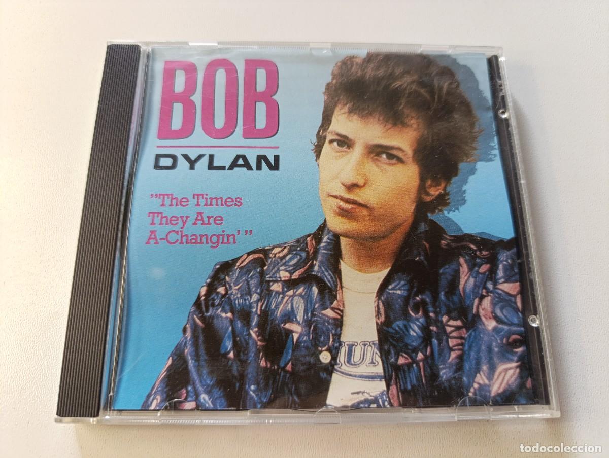 CDs de m&uacute;sica: BOB DYLAN 'The Times They Are A-Changin' CD Recopilatorio 1988 Like A Rolling Stone Blowin' In The W