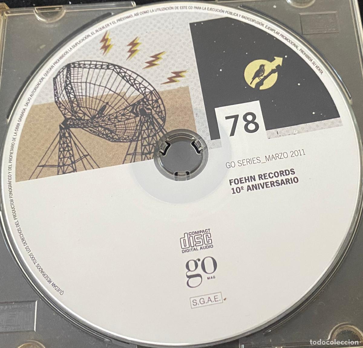 CDs de m&uacute;sica: 'Go Series 78 - Foehn Records 10&ordm; Aniversario'. Tannh&auml;user, Inhabitants, etc. 18 temas. Caja slim.