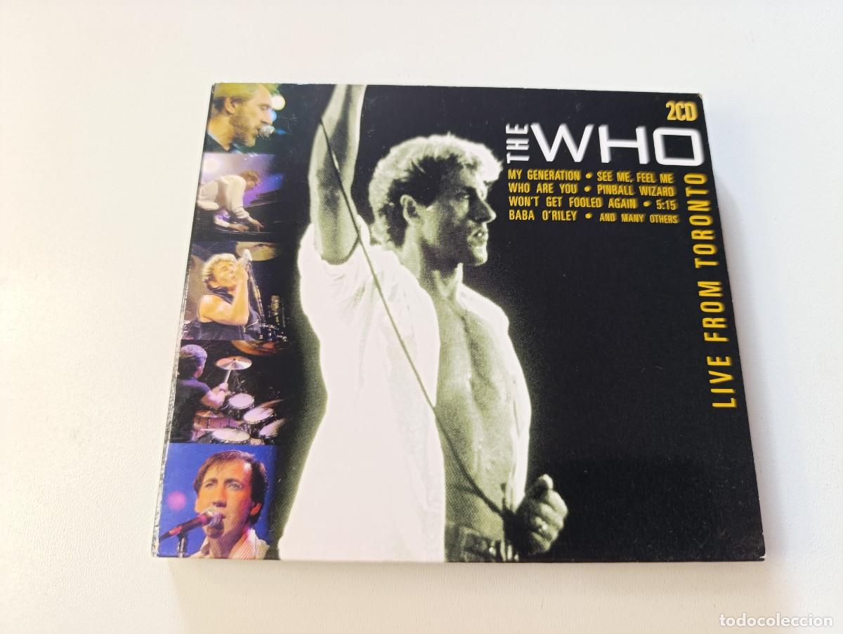 CDs de m&uacute;sica: THE WHO 'Live From Toronto 1982' 2x CD 2006 American Tour from Maple Leaf Gardens