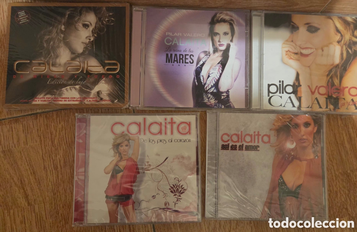 CDs de m&uacute;sica: Calaita chichos camela ect