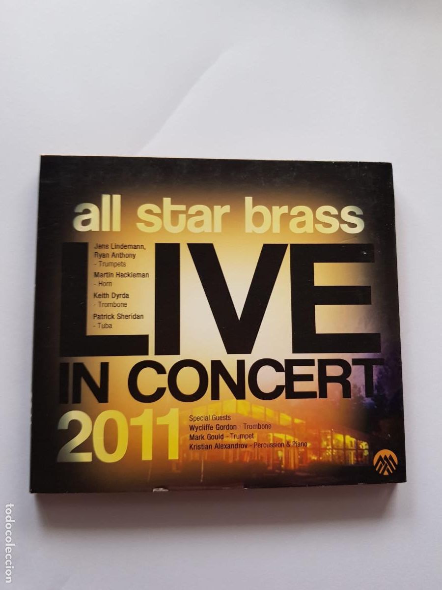 CDs de m&uacute;sica: ALL STAR BRASS LIVE IN CONCERT 2011