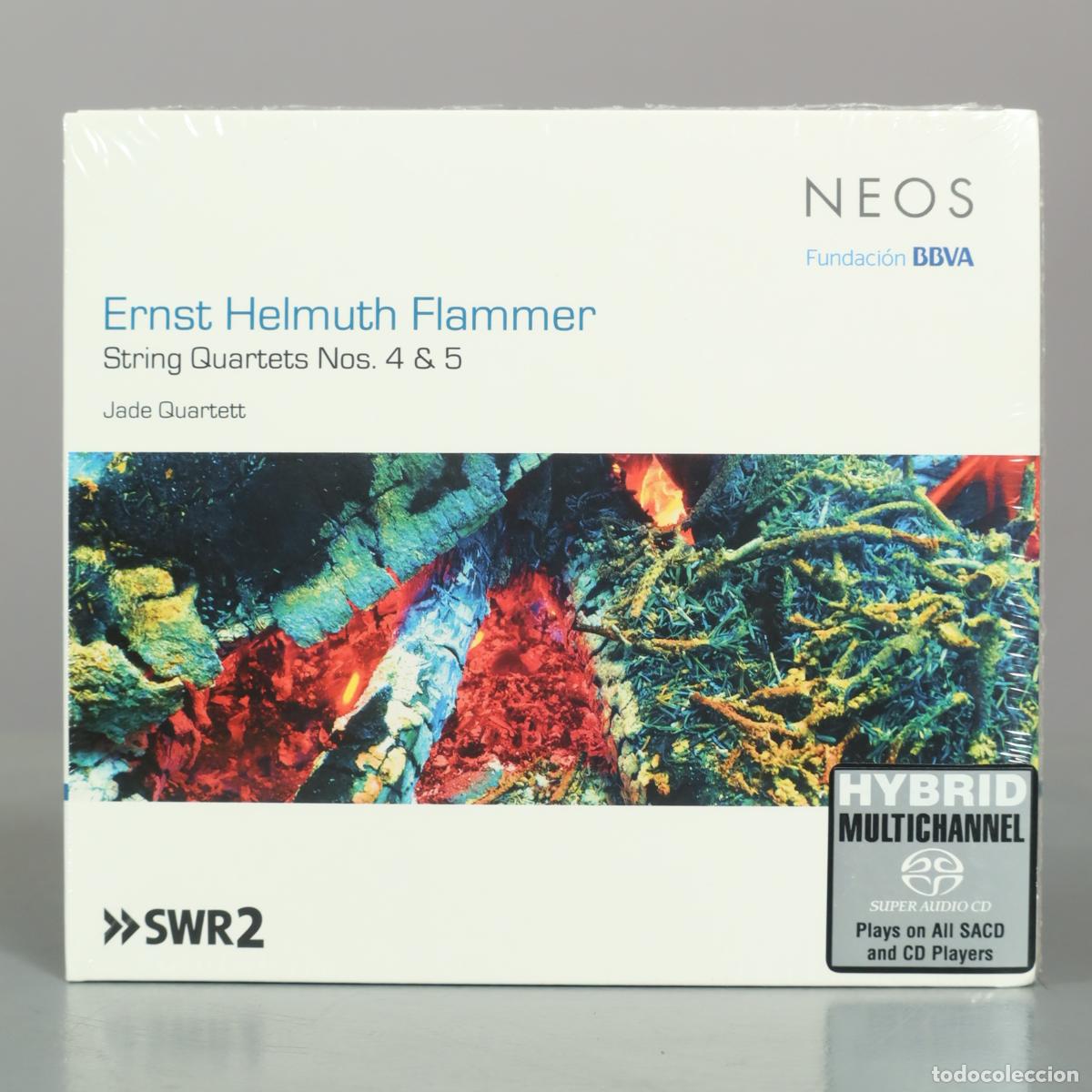 CDs de m&uacute;sica: CD. String Quartets Nos. 4 & 5 - Ernst Helmuth Flammer, Jade Quartett . PRECINTADO