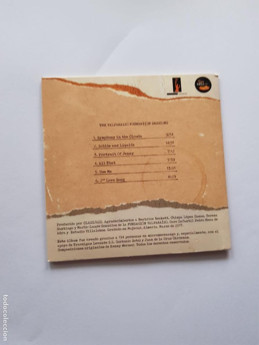 CDs de m&uacute;sica: SYMPHONY IN THE CLOUDS-KENNY WERBER - Foto 2