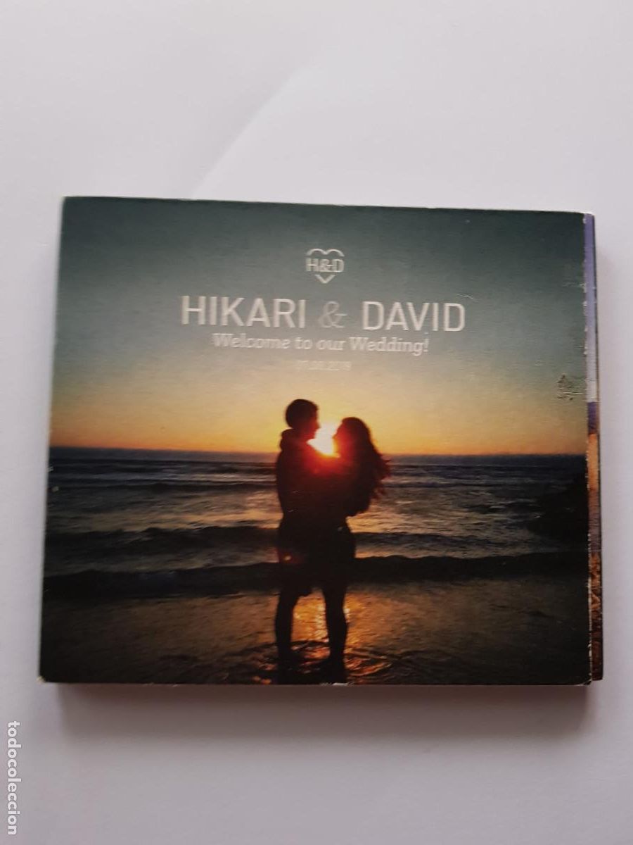 CDs de m&uacute;sica: HIKARI & DAVID-WELCOME TO OUR WEDDING