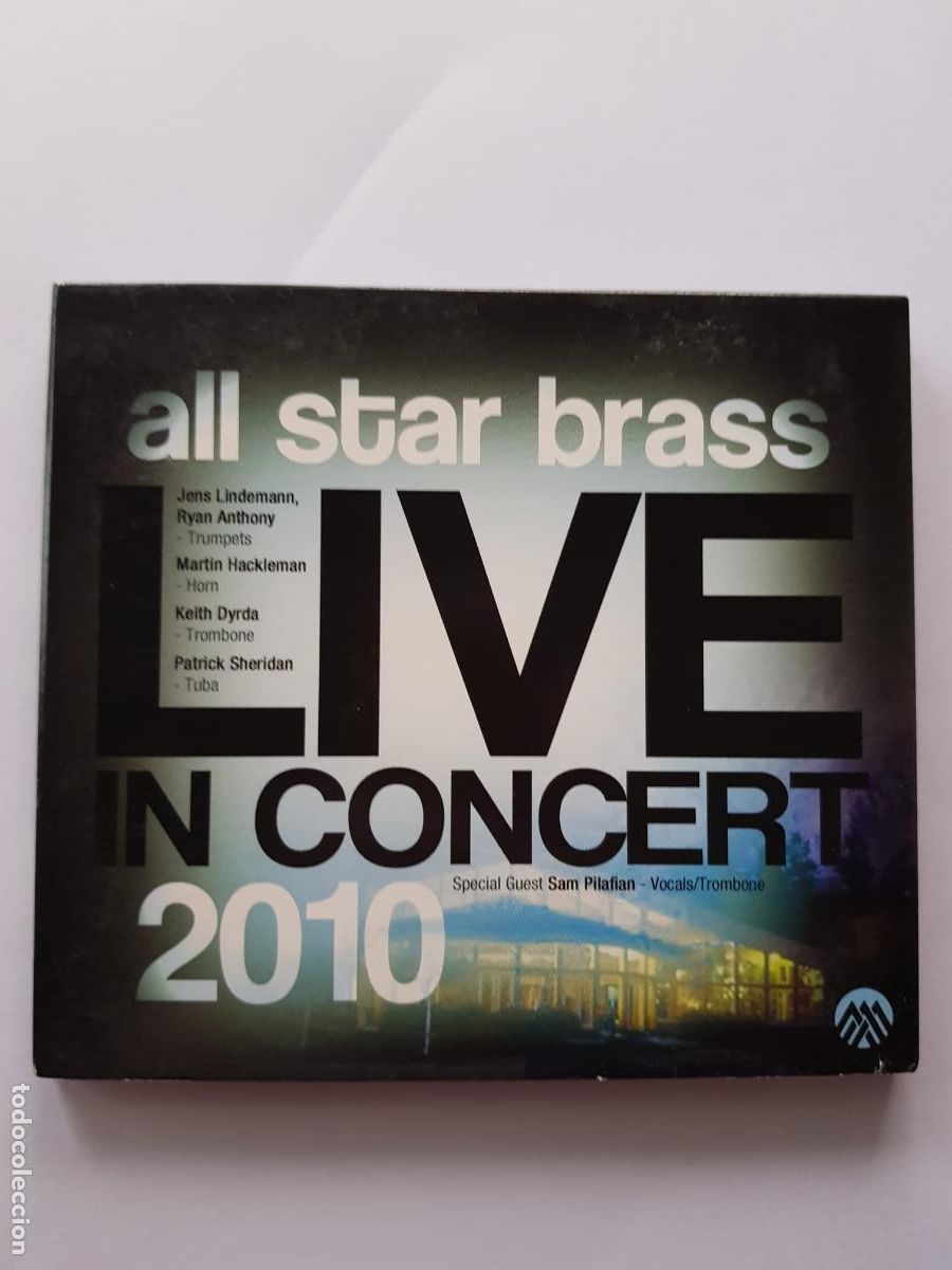 CDs de m&uacute;sica: ALL STAR BRASS LIVE IN CONCERT-2010