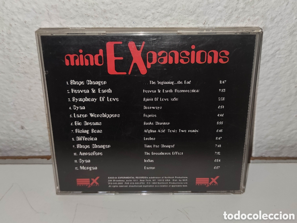 CDs de m&uacute;sica: Cd - Mind EXpansions - Electronic Estilo: Trance, Techno, Acid, Ambient - EXperimental &ndash; EXCD-04 - Foto 2