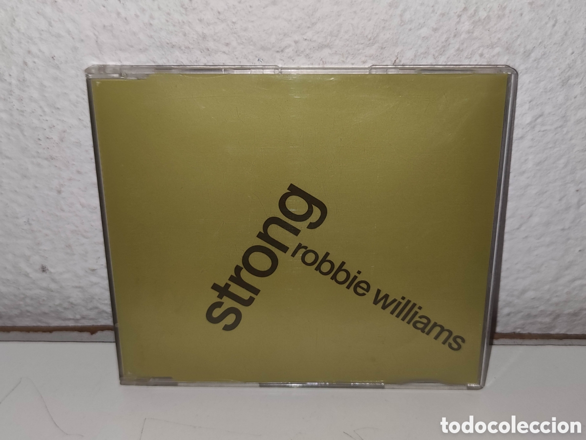 CD de M&uacute;sica: Cd - Robbie Williams &ndash; Strong - Chrysalis &ndash; CDCHSDJ 5104 - Rock Estilo: Pop Rock