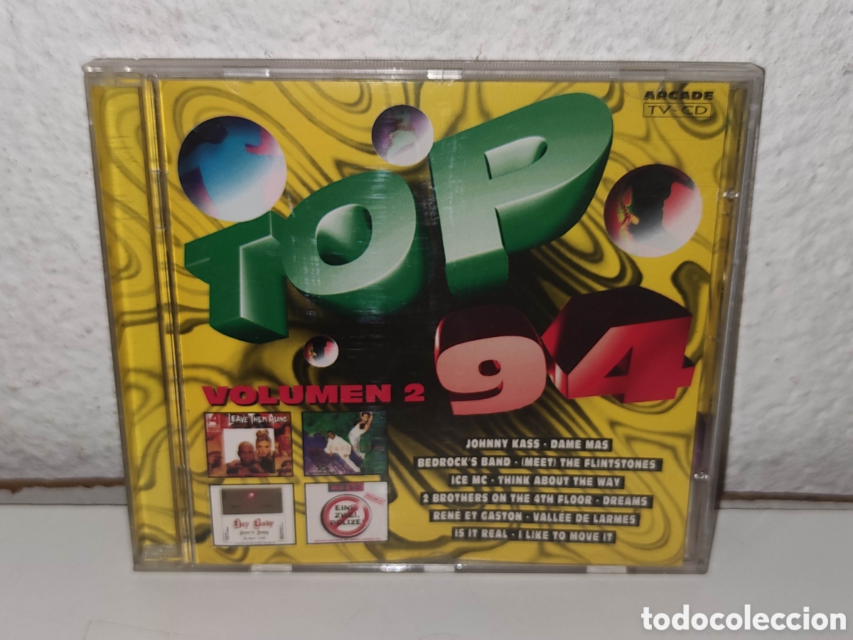CD de M&uacute;sica: Cd - Various &ndash; Top 94 Volumen 2 - Electronic Estilo: Euro House
