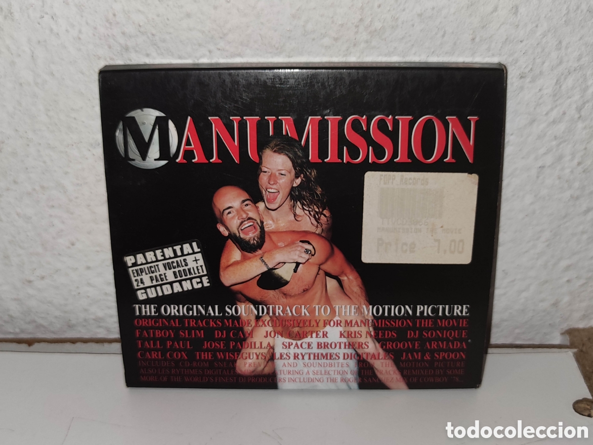 CDs de m&uacute;sica: Cd - Various &ndash; Manumission The Movie - The Original Soundtrack To The Motion Picture - Electronic