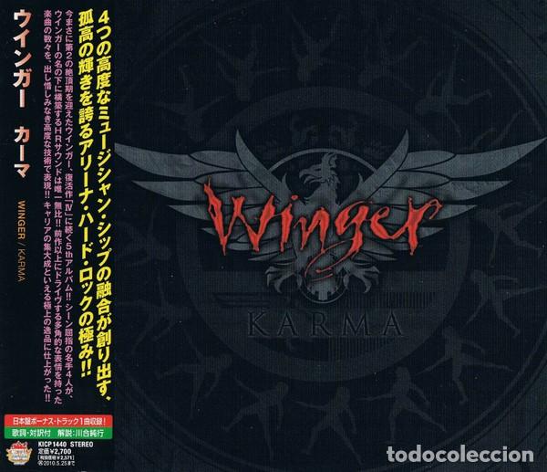 CDs de m&uacute;sica: WINGER (KARMA) JAPAN EDITION