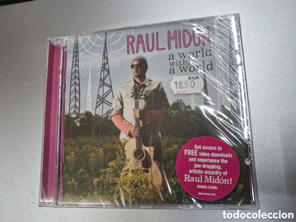 CDs de m&uacute;sica: CD RAUL MIDON A WORLD WITHIN A WORLD