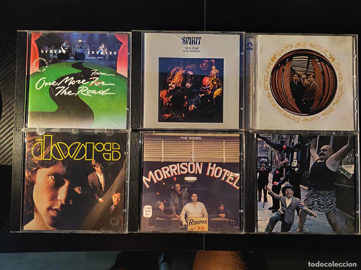 CD de M&uacute;sica: Lote 10 CD m&uacute;sica rock: The Doors, Guns 'n Roses, Jimi Hendrix, Lynyrd Skynyrd...