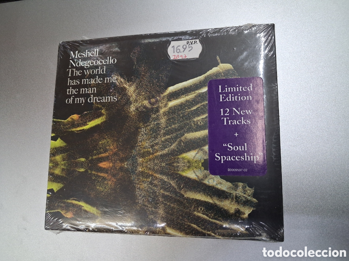 CDs de m&uacute;sica: CD MESHELL NDEGEOCELLO THE WORLD HAS MADE ME THE MAN OF MY DREAMS ED LIMITADA