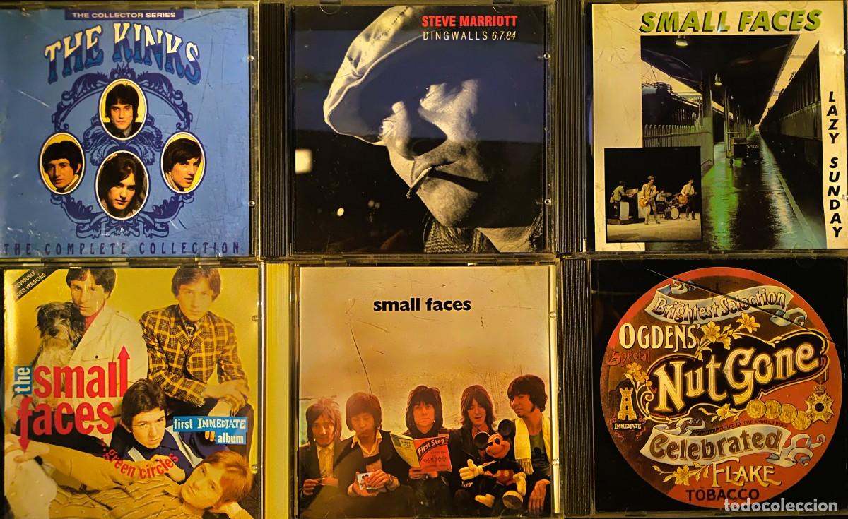 CDs de m&uacute;sica: 12 CDs Rolling Stones, Kinks, Small Faces