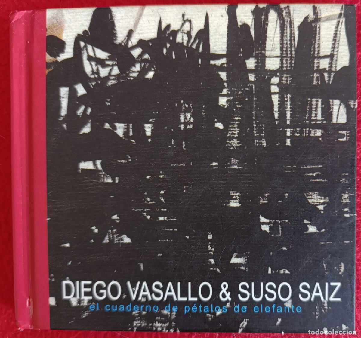 CDs de m&uacute;sica: DIEGO VASALLO & SUSO SAIZ -EL CUADERNO DE P&Eacute;TALOS DE ELEFANTE CD-LIBRO 2002 ORQUESTA DE LAS NUBES