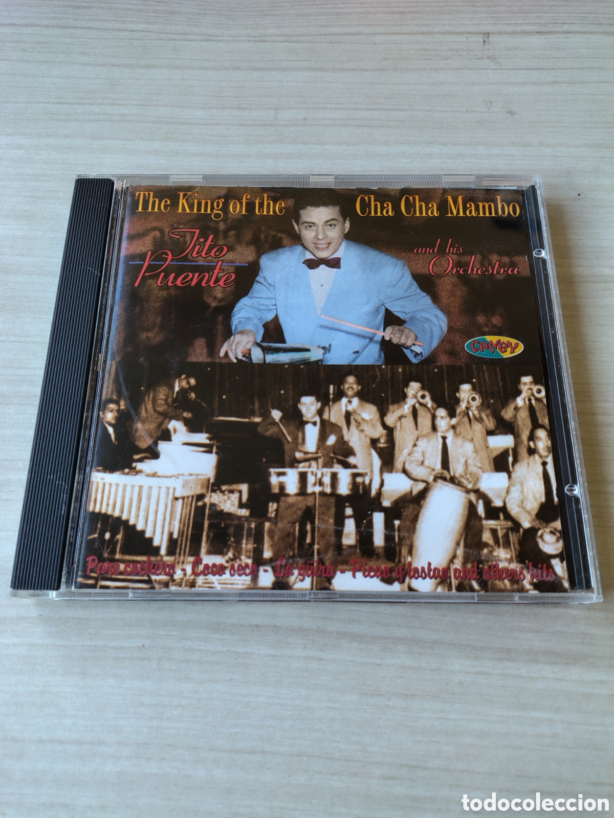 CDs de m&uacute;sica: TITO PUENTE & ORCHESTRA The King of Cha Cha Mambo ( 1995 CANEY ) 1952-55 NEW YORK VICENTICO VALDES