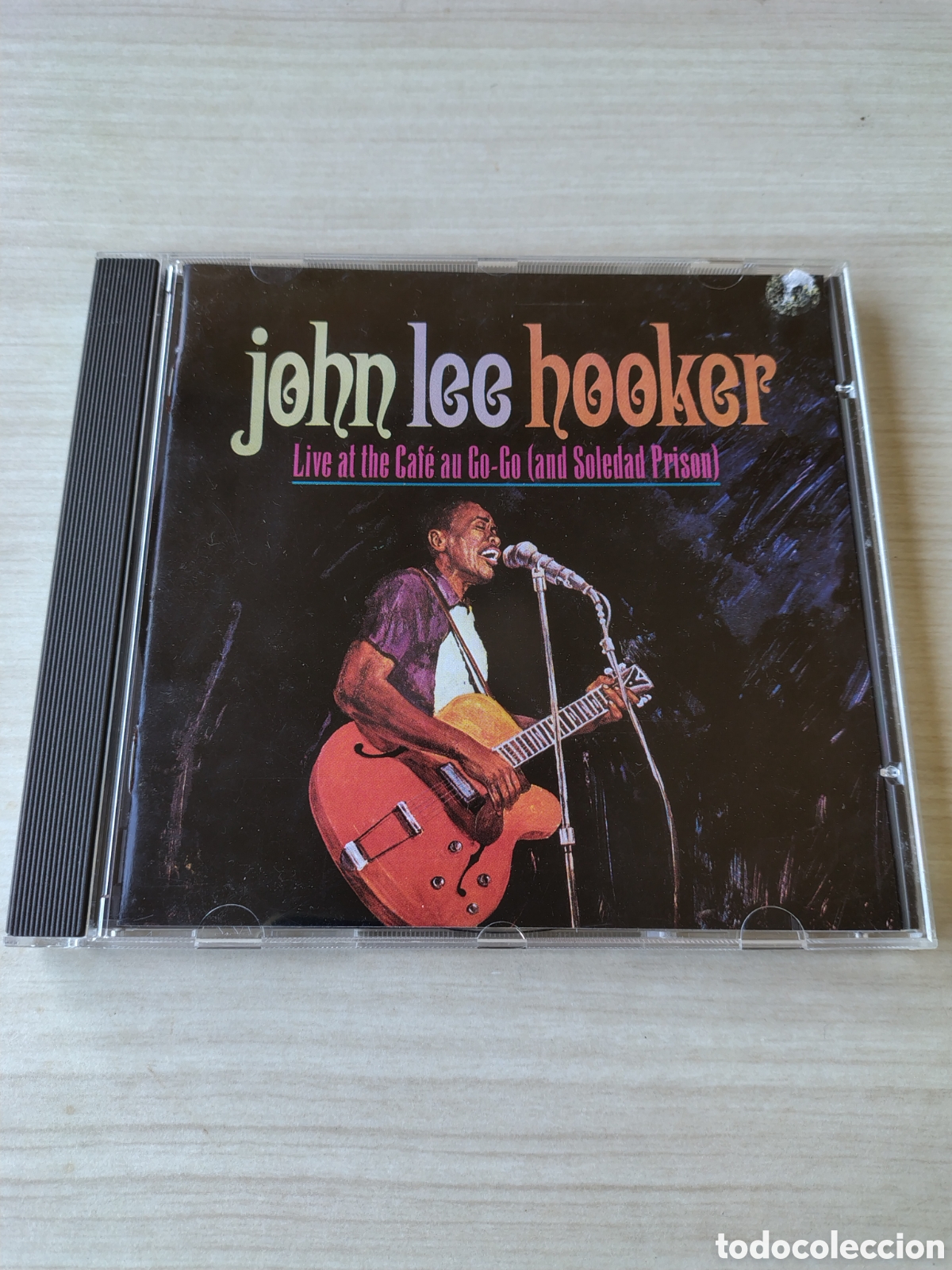 CDs de m&uacute;sica: JOHN LEE HOOKER Live at Caf&eacute; au Go-Go ( and Soledad Prison ) 1966/1972 UNIVERSAL 1996