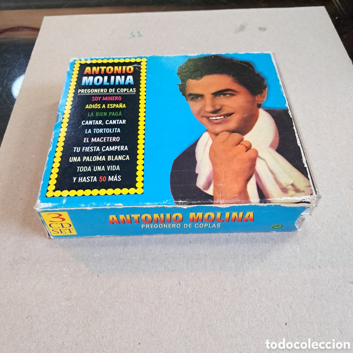 CDs de m&uacute;sica: Antonio Molina, Pregonero de Coplas, 3 CD