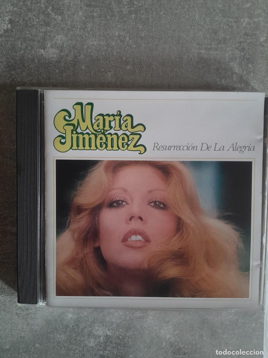 CDs de m&uacute;sica: Maria jimenez resurrecci&oacute;n de la alegr&iacute;a cd