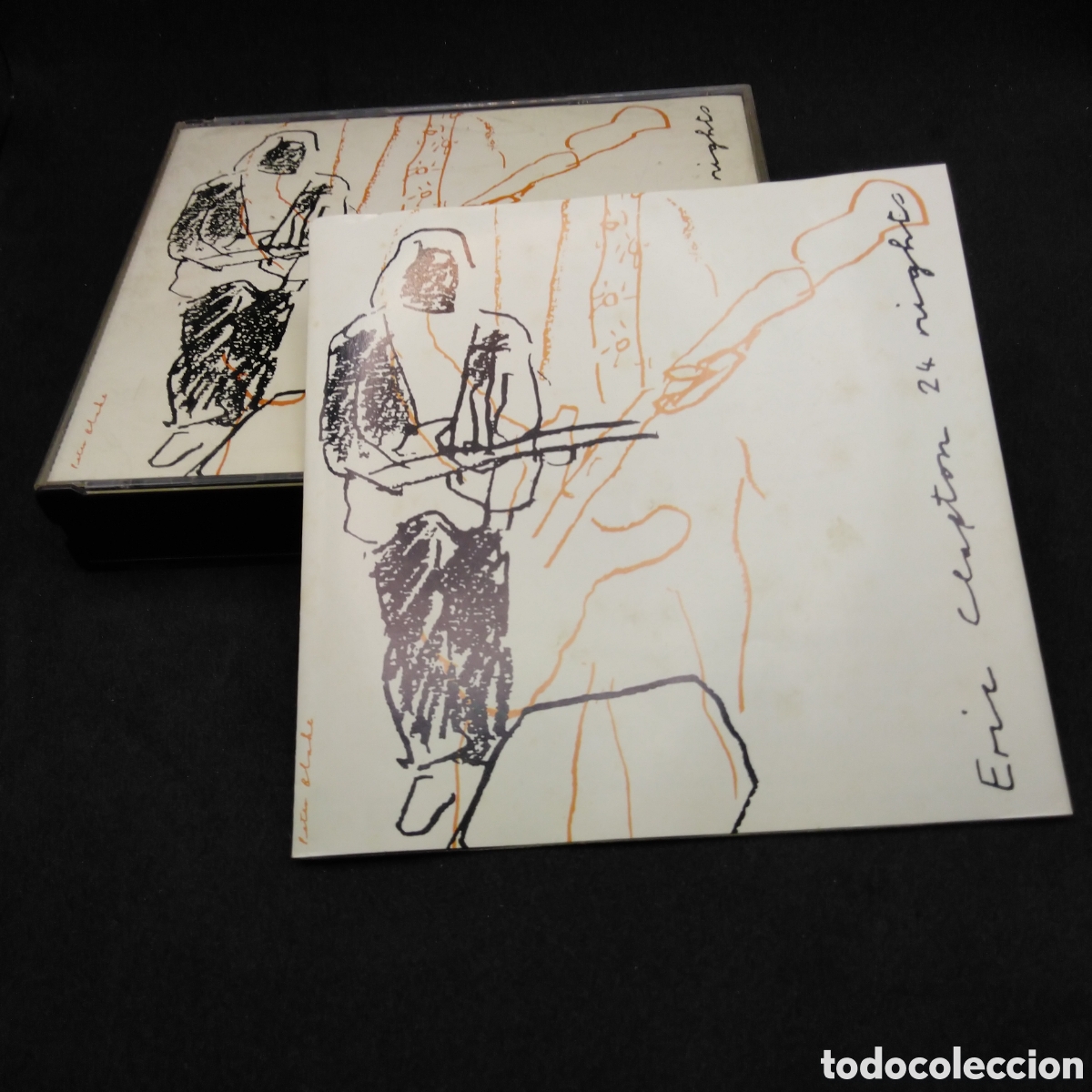 Music CDs: ERIC CLAPTON - 24 NIGHTS - 1991 - CD DOBLE CON LIBRETO - DISCOS VERIFICADOS