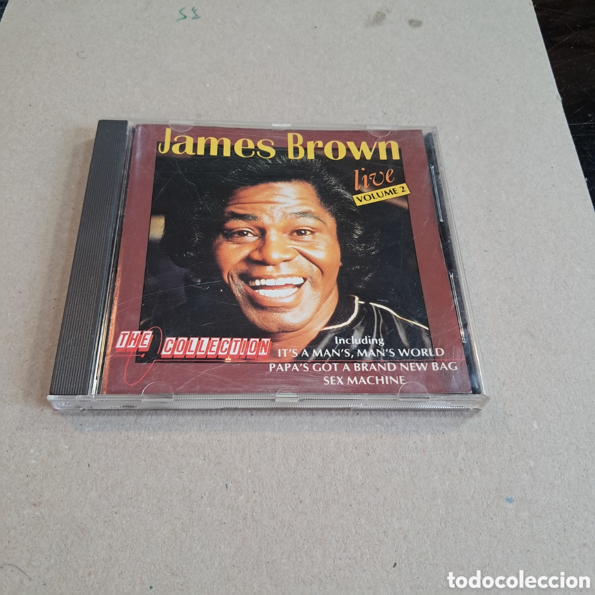 CDs de m&uacute;sica: James Brown, The collection