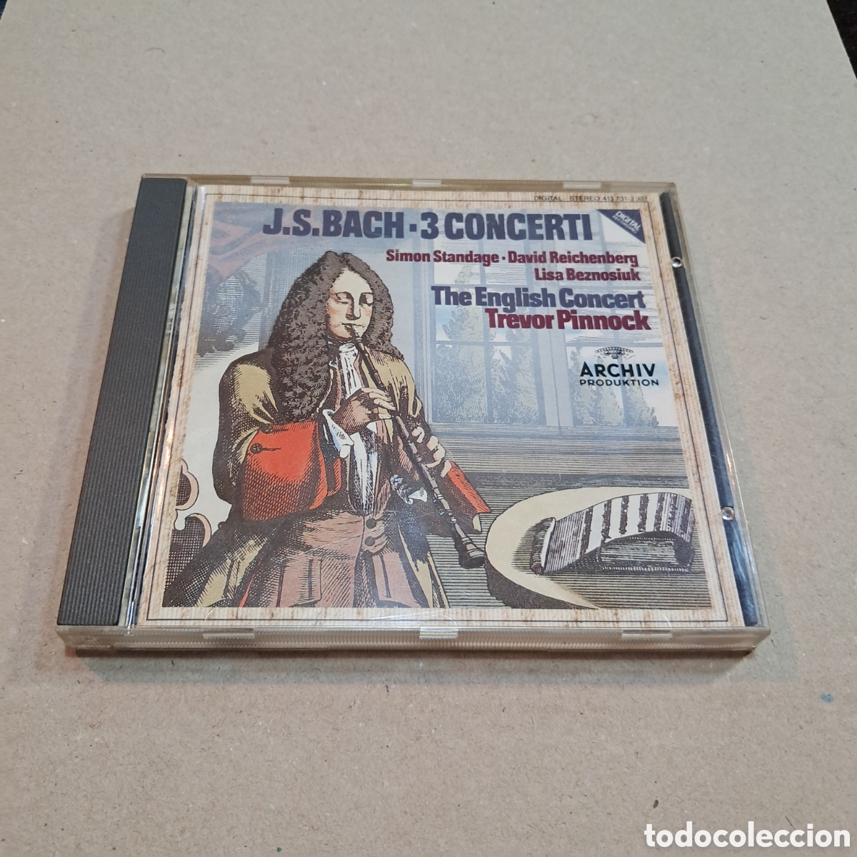 CDs de m&uacute;sica: BACH, 3 CONCERTI, compact disc, Cd