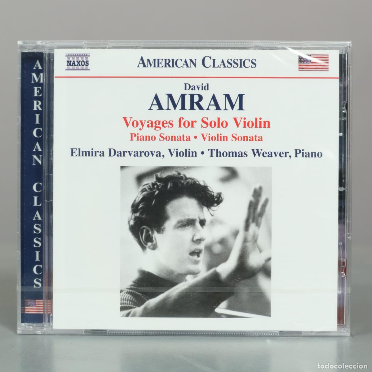 CDs de Musique: CD. David Amram: Voyages for Solo Violin, Piano Sonata & Violin Sonata - Elmira . PRECINTADO