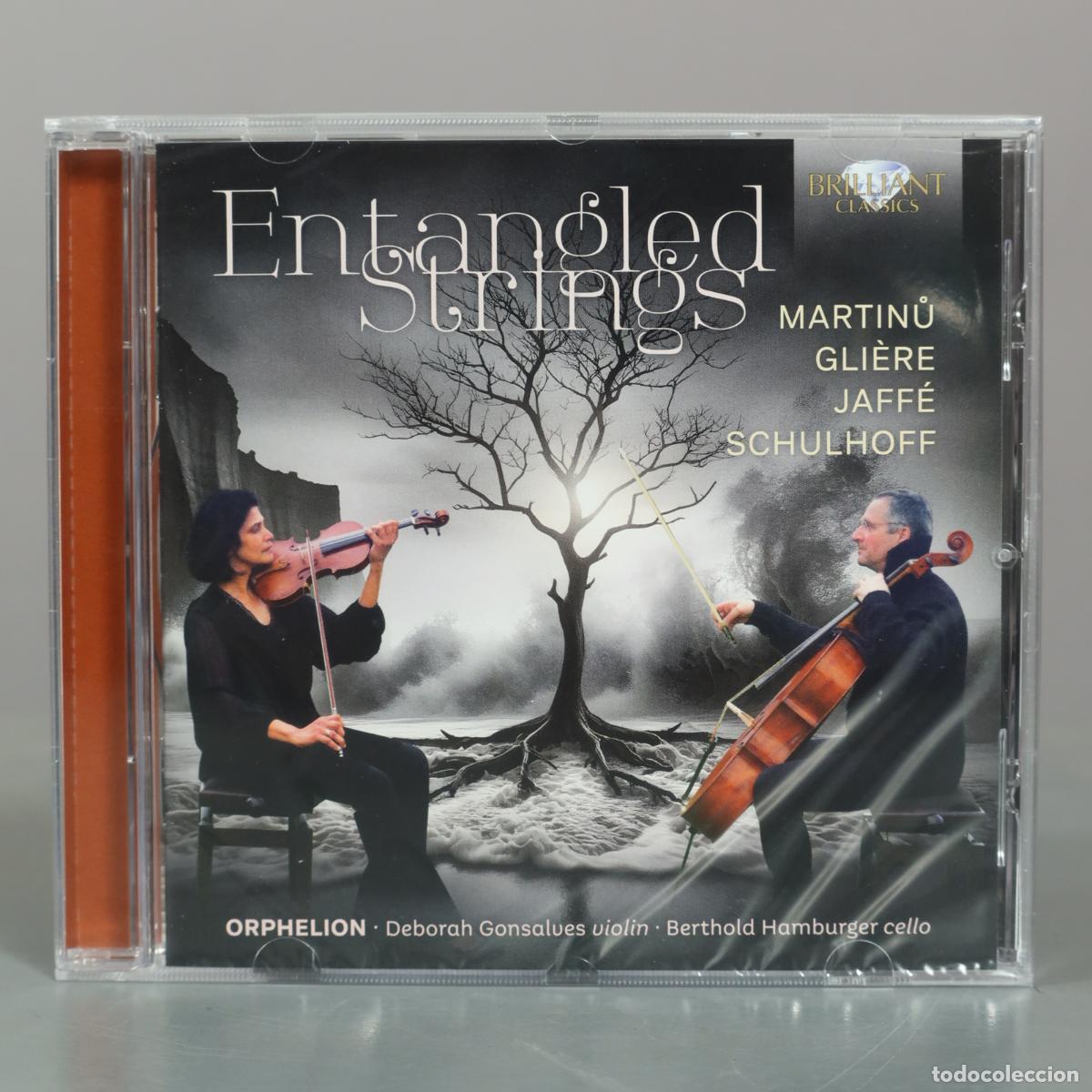 CDs de Musique: CD. Entangled Strings: Martinu, Gli&egrave;re, Jaff&eacute;, Schulhoff - Orphelion, Deborah . PRECINTADO