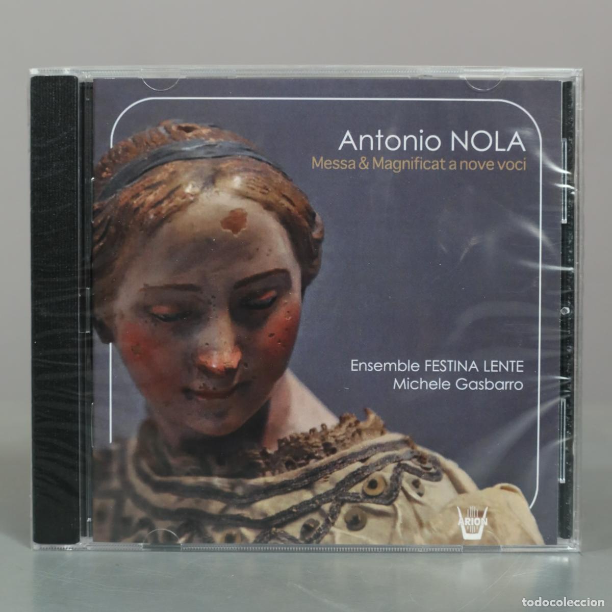 CDs de m&uacute;sica: CD. Antonio Nola: Messa & Magnificat a nove voci - Ensemble Festina Lente, Michele . PRECINTADO