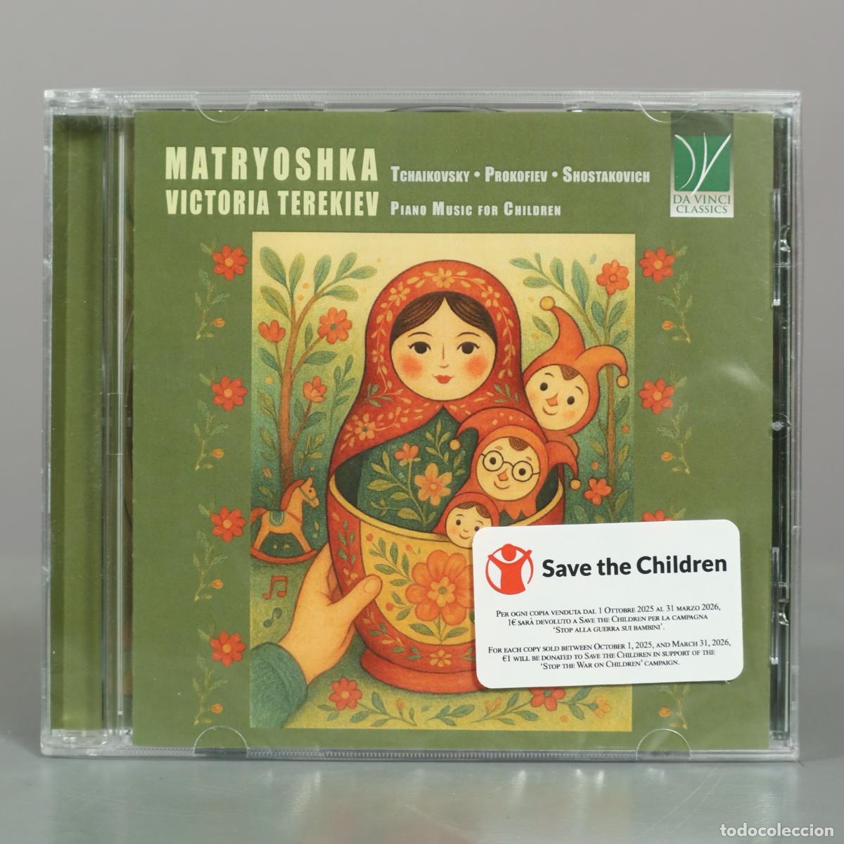 CDs de m&uacute;sica: CD. Tchaikovsky, Prokofiev, Shostakovich - Victoria Terekiev . PRECINTADO