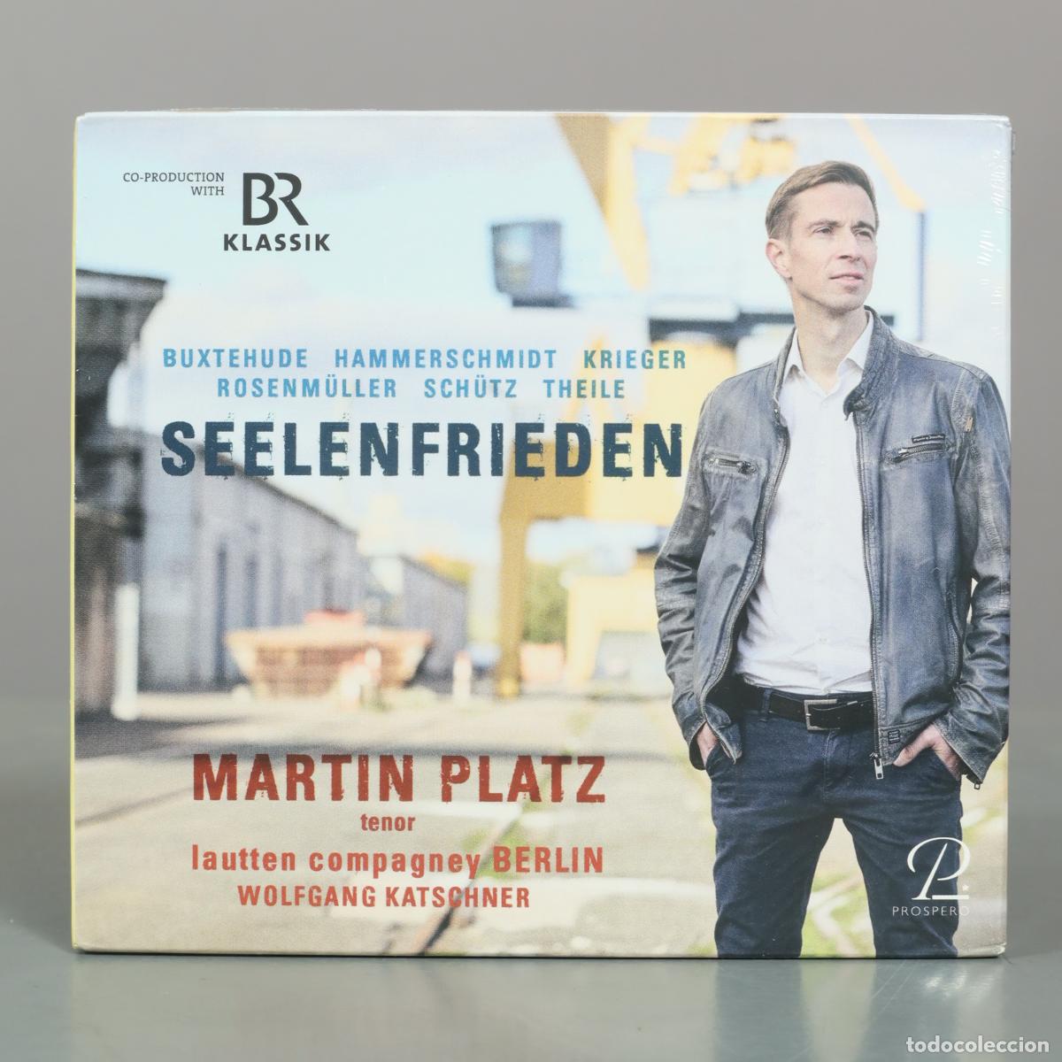CDs de m&uacute;sica: CD. Seelenfrieden - Martin Platz, lautten compagney BERLIN, Wolfgang Katschner . PRECINTADO