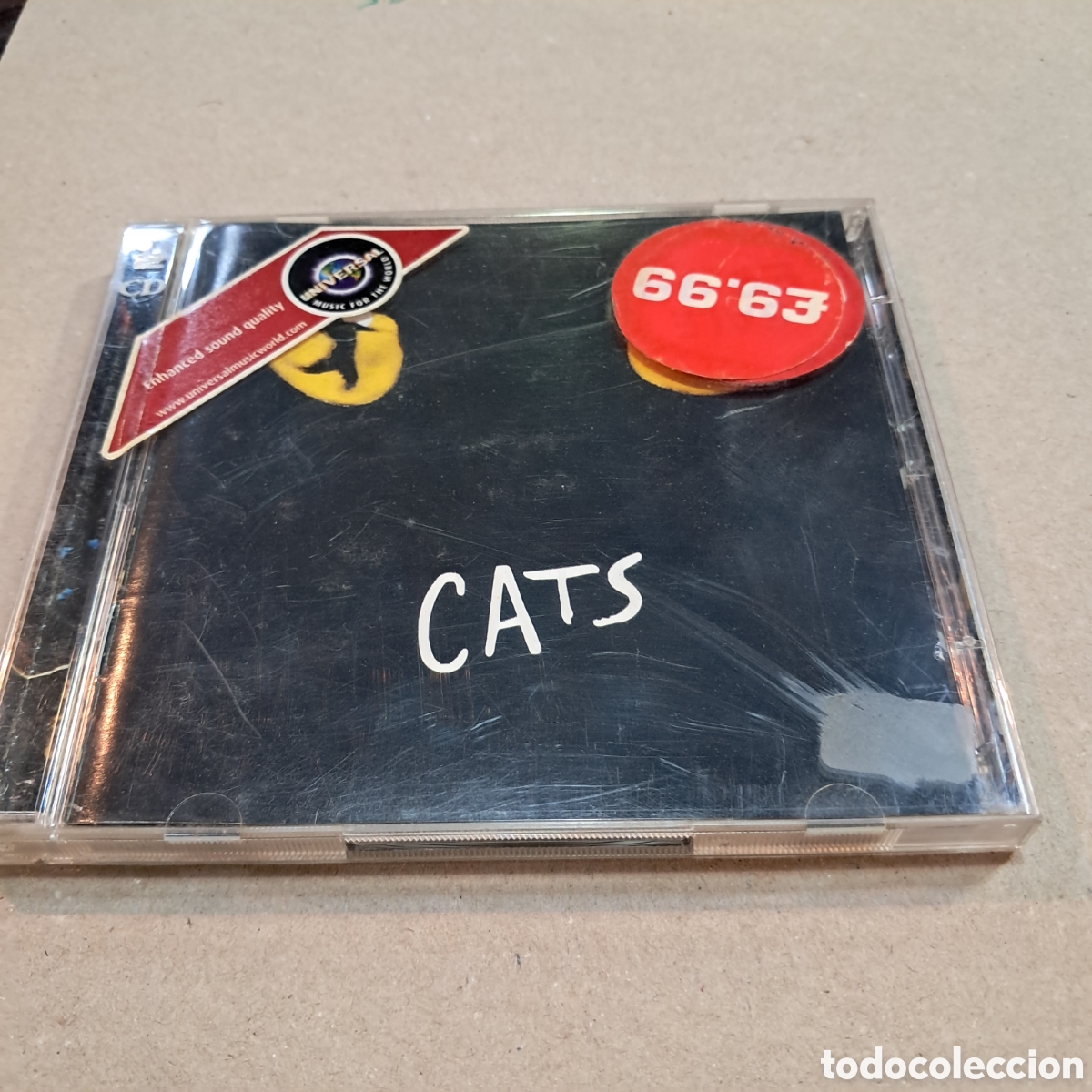 CDs de m&uacute;sica: Cats, compact disc, Cd