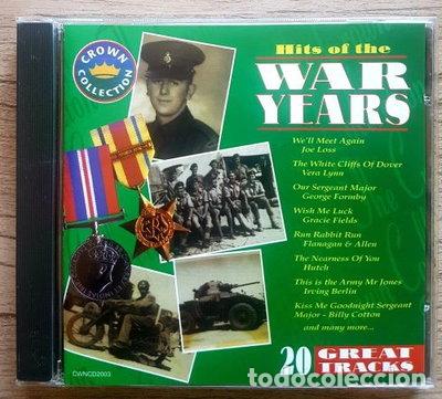 CDs de m&uacute;sica: Hits of the War Years- 5022221200323
