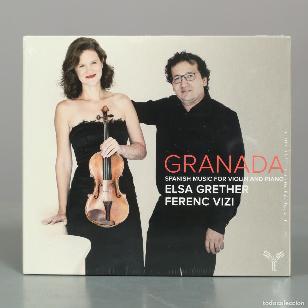 Musik-CDs: CD. Elsa Grether, Ferenc Vizi. Granada: Spanish Music for Violin and Piano . PRECINTADO