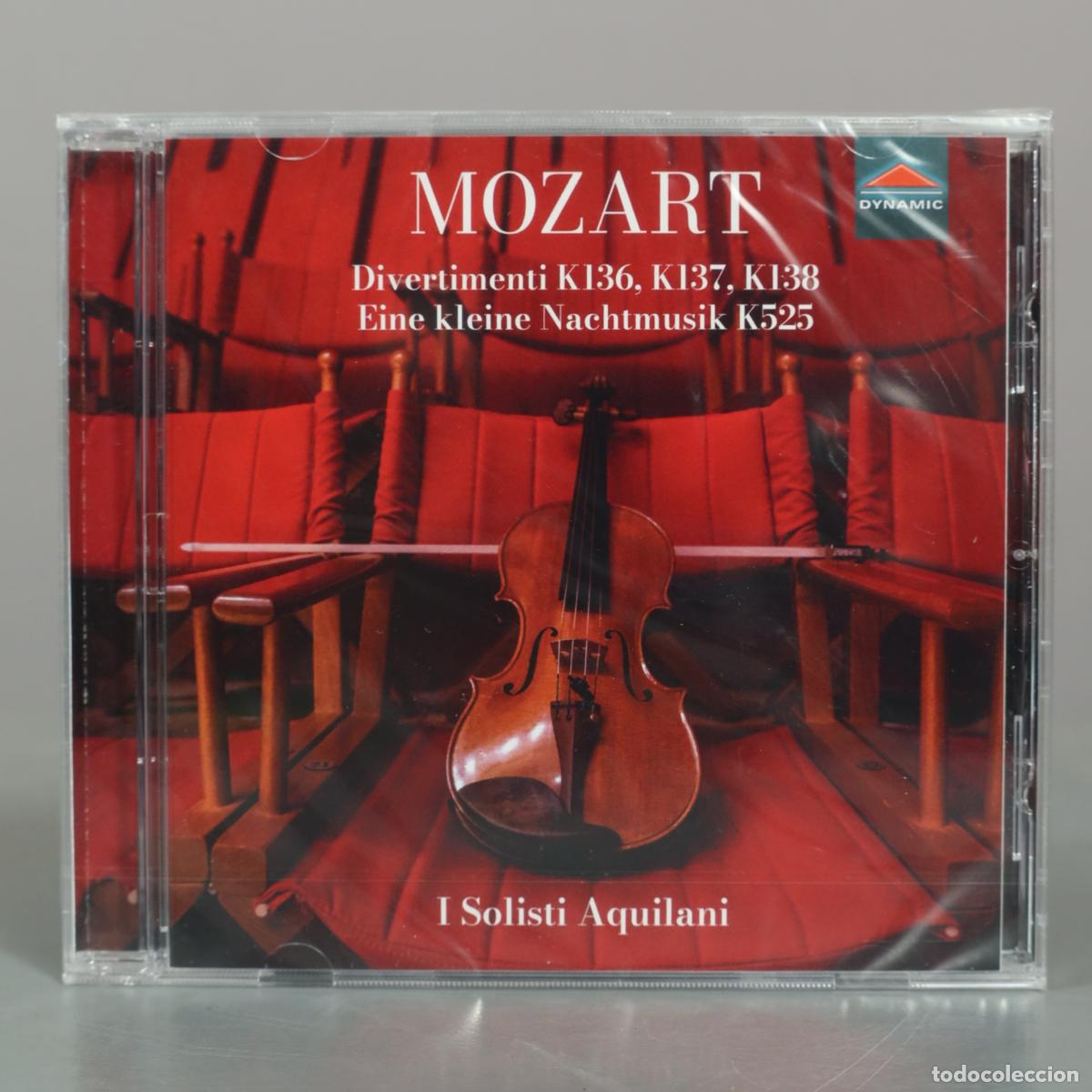 Musik-CDs: CD. Mozart: Divertimenti K136, K137, K138, Eine kleine Nachtmusik K525 - I Solisti . PRECINTADO
