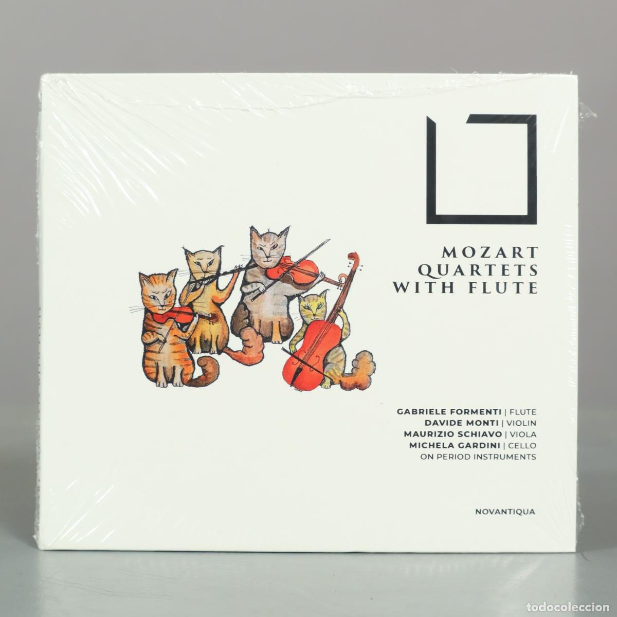 Musik-CDs: CD. Wolfgang Amadeus Mozart: Quartets with Flute - Gabriele Formenti, Davide Monti, . PRECINTADO
