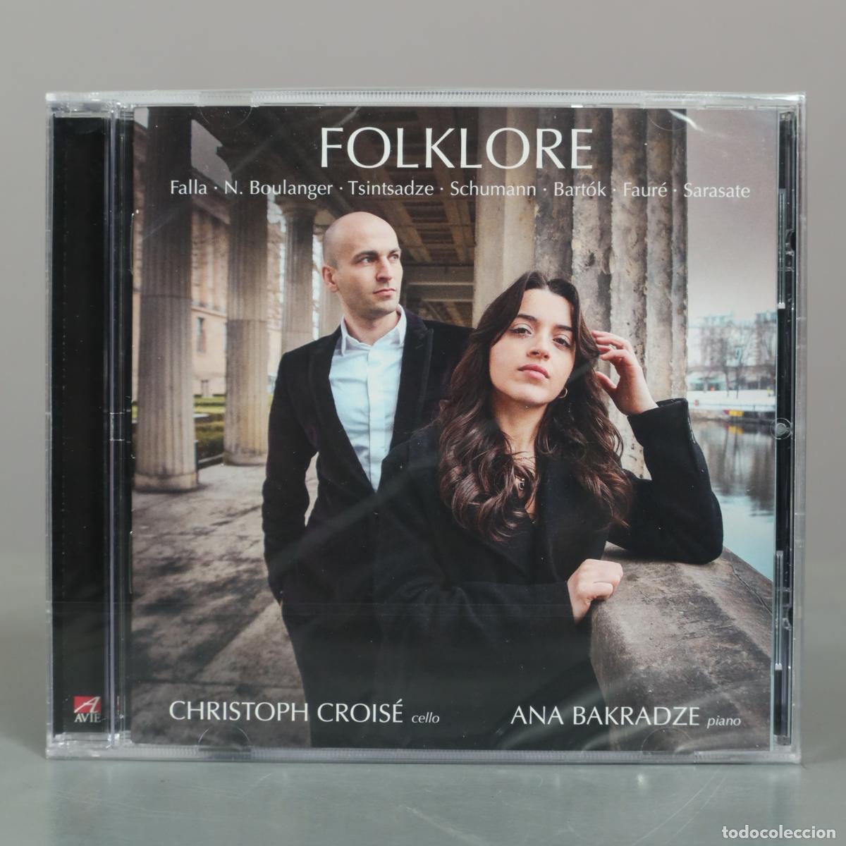 Musik-CDs: CD. Christoph Crois&eacute; & Ana Bakradze. folklore . PRECINTADO