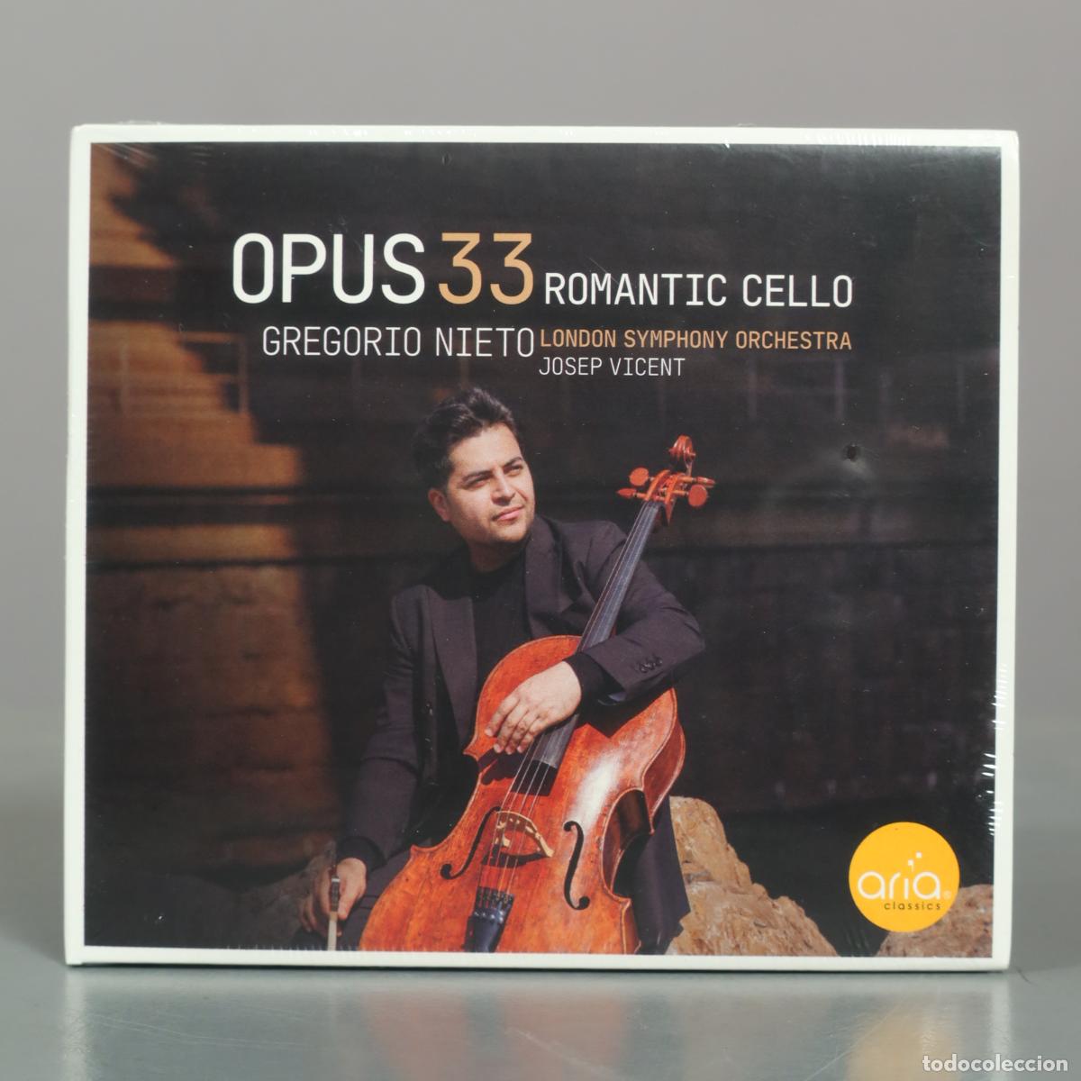 CDs de m&uacute;sica: CD. Opus 33 Romantic Cello - Gregorio Nieto, Josep Vicent, London Symphony Orchestra . PRECINTADO