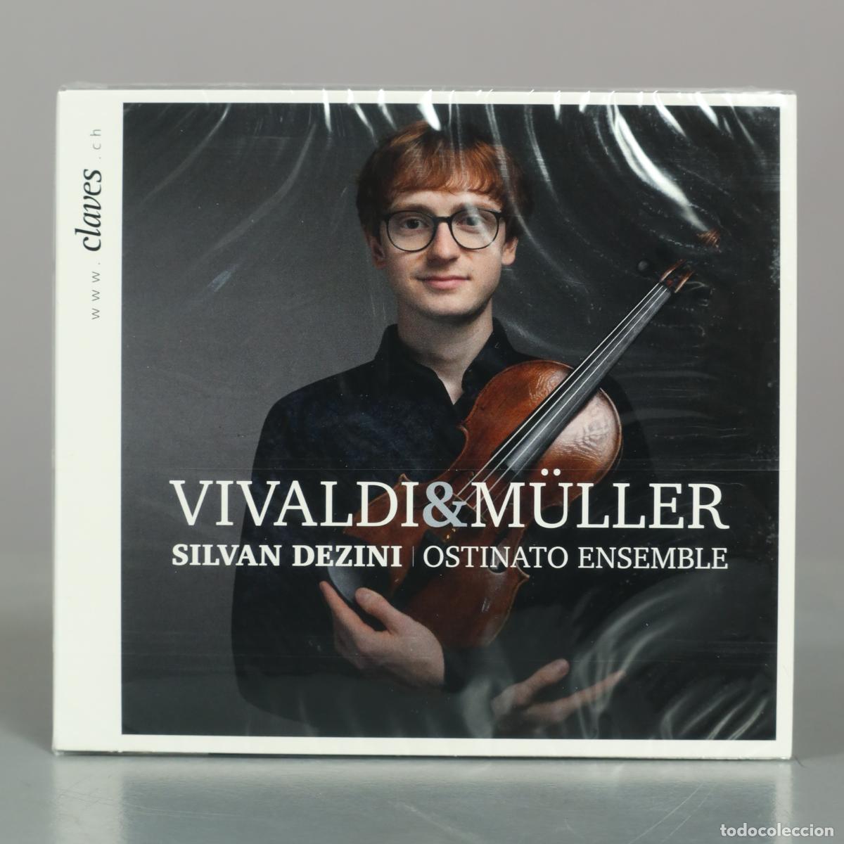 CDs de m&uacute;sica: CD. Vivaldi & M&uuml;ller - Silvan Dezini, Ostinato Ensemble . PRECINTADO