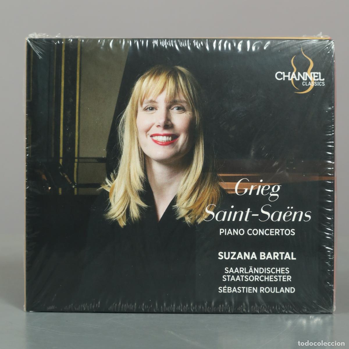 CDs de m&uacute;sica: CD. Grieg, Saint-Sa&euml;ns: Piano Concertos - Suzana Bartal, Saarl&auml;ndisches . PRECINTADO