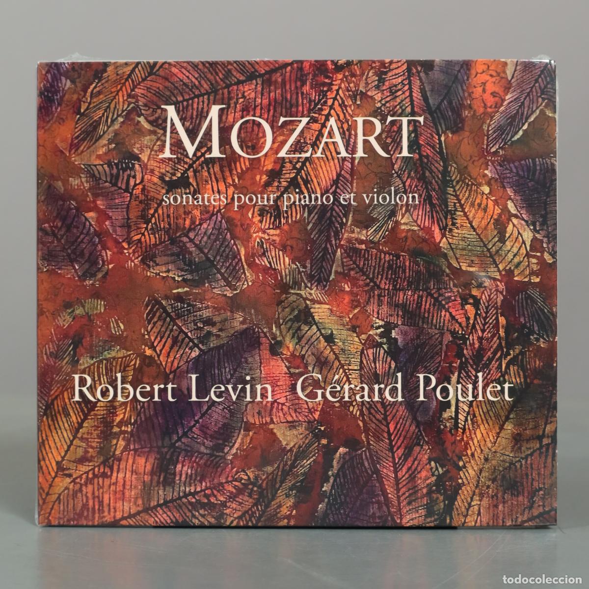 CDs de m&uacute;sica: CD. Sonates pour piano et violon - Robert Levin, G&eacute;rard Poulet . PRECINTADO