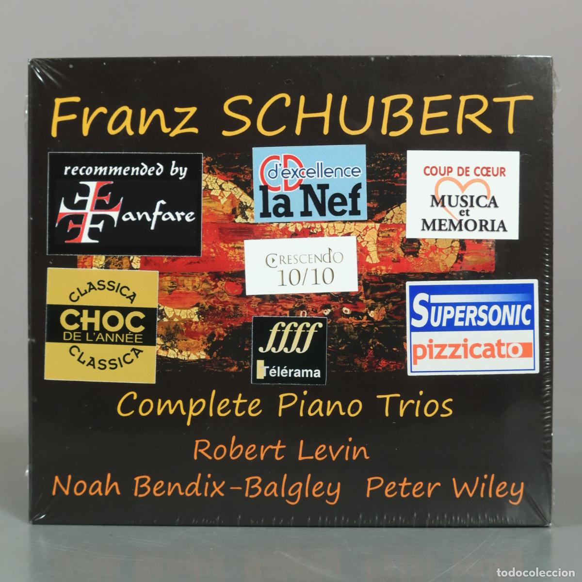 CDs de m&uacute;sica: CD. Franz Schubert Complete Piano Trios - Robert Levin, Noah Bendix-Balgley, Peter . PRECINTADO