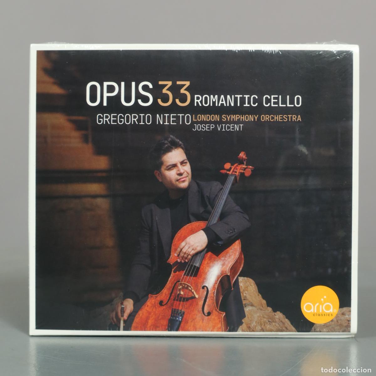 CDs de m&uacute;sica: CD. Opus 33 Romantic Cello - Gregorio Nieto, Josep Vicent, London Symphony Orchestra . PRECINTADO