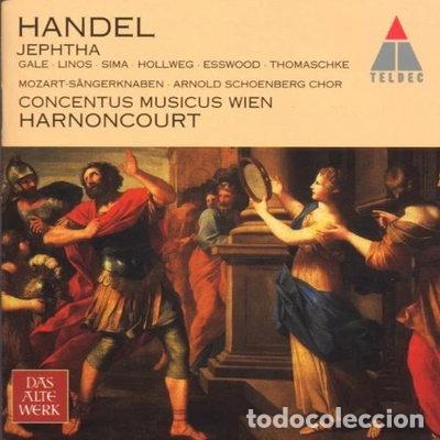 CDs de m&uacute;sica: Handel: Jephtha- 0706301739020
