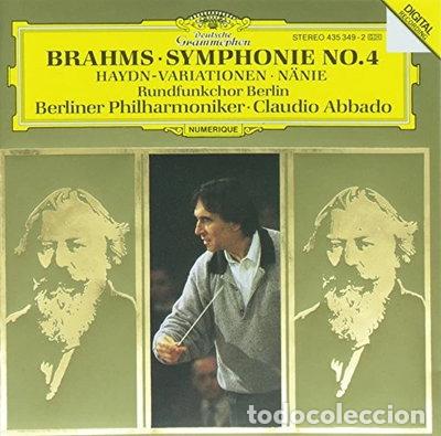CDs de m&uacute;sica: Brahms: Symphony No. 4- 0028943534925