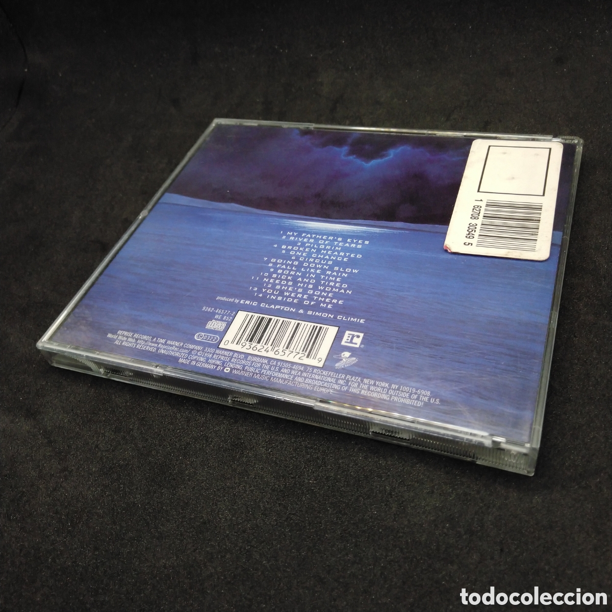 CDs de m&uacute;sica: ERIC CLAPTON - PILGRIM - 1998 - CD - DISCO VERIFICADO - Foto 2