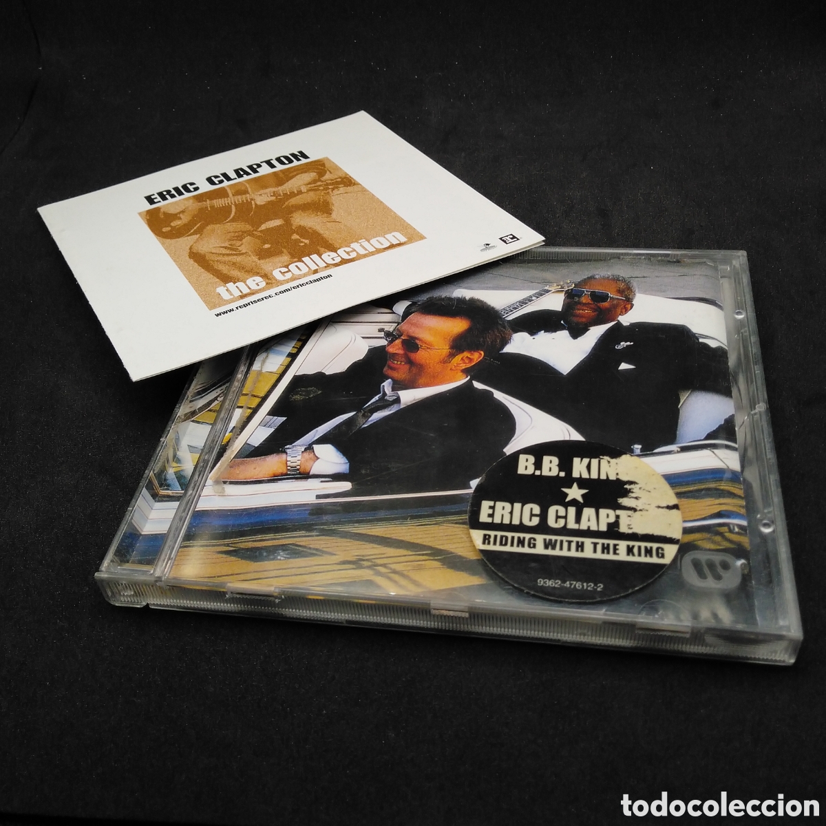 CD de M&uacute;sica: ERIC CLAPTON & B.B. KING - RIDING WITH THE KING - 2000 - CD - DISCO VERIFICADO