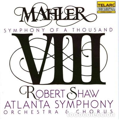 CDs de m&uacute;sica: Mahler: Symphony No. 8 &rdquo;Symphony of a Thousand&rdquo;- 0089408026720