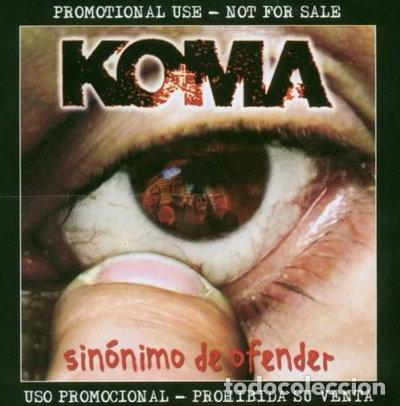 CDs de m&uacute;sica: Sin&oacute;nimo de Ofender- 8436006724374