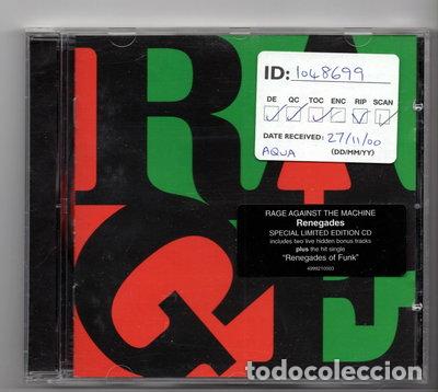 Music CDs: Renegades- 5099749992184